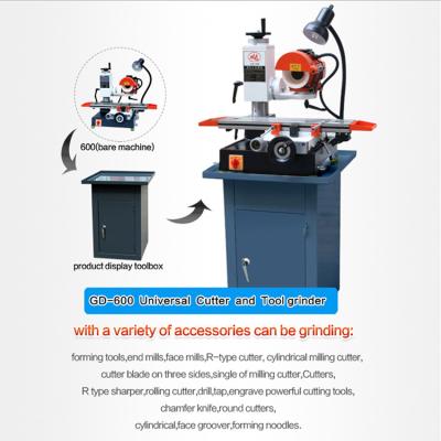 China Universal Grinding Machinery Repair Shops High Precision GD-600 HSS Cutter Machine for sale