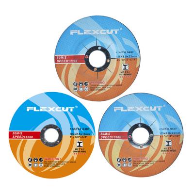 China 14 115*6*22mm FLEXCUT Aluminum Cutting Wheel And Abrasive Cutting Disc For Metal for sale