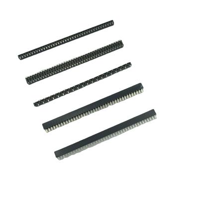 China Right Angle Single Row PCB 2.0mm Pin Header Female Header for sale