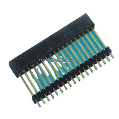 China pcb 2.0mm row pc104 single pin female header pins long long legs for sale