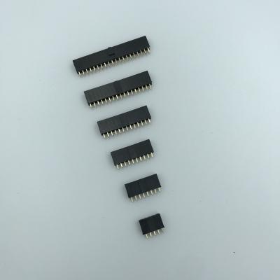 China PCB 2.54mm Double Row 2*20pin Female Header PCB With Bias Bump for sale