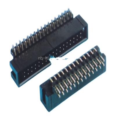 China R/A PCB BOX HEADER ADD PLASTIC PITCH 2.54MM for sale