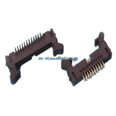 China PCB 10pin--2.0mm shrouded 68pin header connector box header with latch ejector header for sale