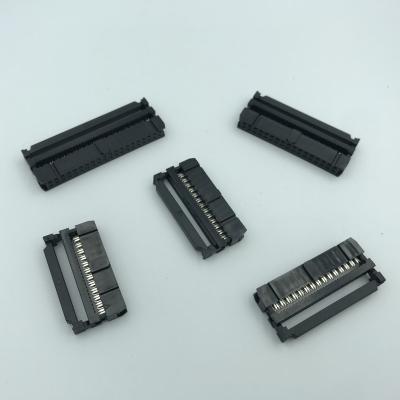 China PCB LAUNCH 2.54mm FLAT CABLE IDC SOCKET CONNECTOR for sale