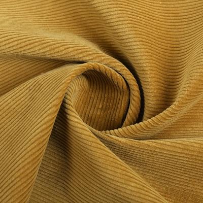 China 98%  Cotton Corduroy Fabric 16w Cotton Double Stretch Corduroy Padded Fabric for sale