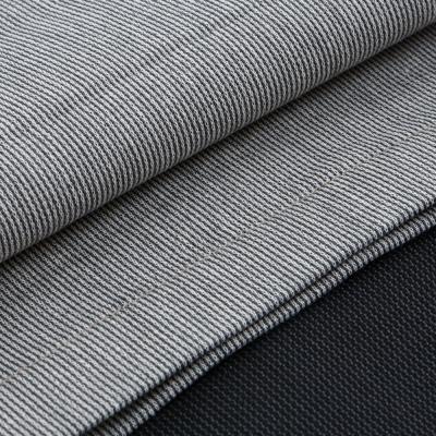 Κίνα Army Green Striped Cotton Fabric Woven Craft Blend Cotton Fabric For Plain Pants προς πώληση