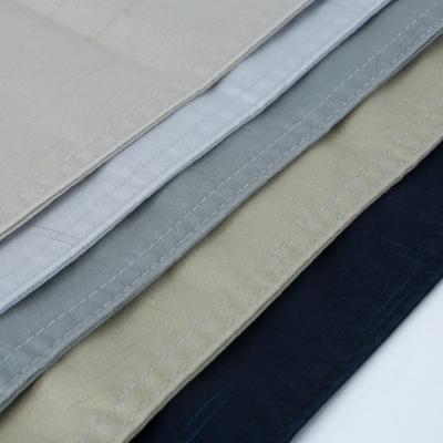 China Excellent Garment Twill Cotton Polyester Spandex Blend Fabric For Suit Clothing Te koop