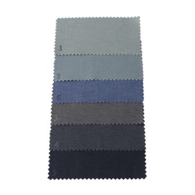 중국 Grey Blue Black Modal Linen Spandex Polyester Fabric For Suit Pants Or Suit Shirt 판매용