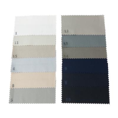 China Commonly Used Casual Suit Colors Garment Washing 30% Bamboo 3% Spandex 67% Polyester Fabrics Materials for sale