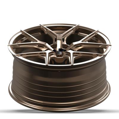 China Deep lip or deep dish Fit for BWM gun metal machined alloy wheels TE37 Staggered 20X10 and 20X11 for sale