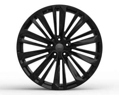 China Deep lip or deep dish Fit for TESLA Custom 1-PC Forged Alloy Rims Staggered 20 and 21 inch with 5x112 for sale