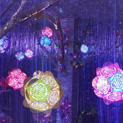 China Creative Hanging New Year Ball Ball Stage Party Lawn Decoration Of Props Illusion Atrium Layout Atmosphere Mall Decoration for sale