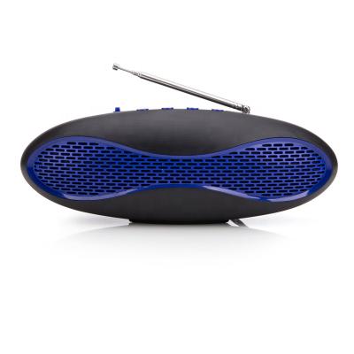 China Portable Phone Function Speaker With FM Radio Antenna Radio Smart Speakers Blue Tooth Media Stereo for sale