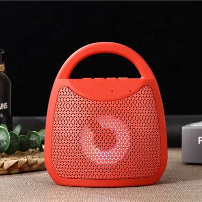 China Hot Selling 2022 Portable Mini BT Speaker Phone Function Blue Tooth Talk With LED Light Woofer for sale