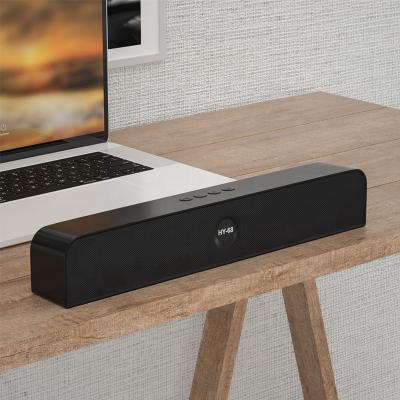 China Hot Selling Portable Blue Phone Function Soundbar BT Tooth Speaker Wireless Blue Home Talks for sale