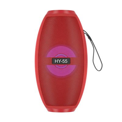 China Item Playtime Bass Sound Portable Wireless Speakers Long Phone Function LED Light Mic Outdoor Blue Tooth Deep Tooth Speaker for sale