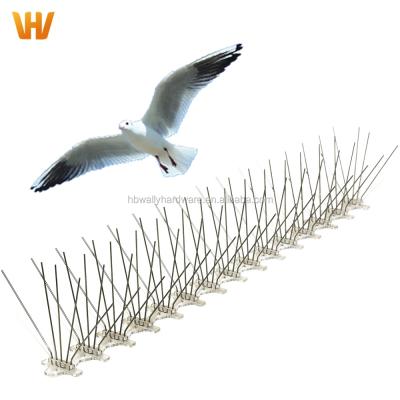 China 10pcs Disposable Anti Climb Nails Wide Plastic Barrier Wall Security Defender Nails Bird Cat Repellent Prickle Strips Set Preventive for sale