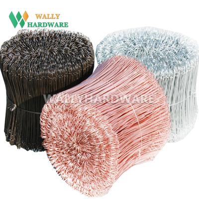 China Building Material Cotton Packing WireElectro Or Hot Dipped Galvanized Loop Bar Tie Wire With Loop8 Type Single Or Double Tie Wire For Sale for sale