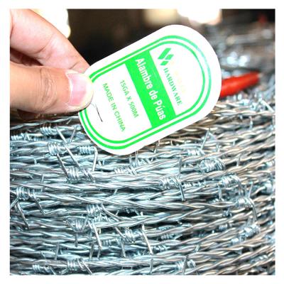 China Agriculture Anping Decorate Cheap Galvanized Barbed Wire Price Per Roll for sale