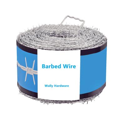 China Agriculture Strongest Galvanized Strand High Tensile Triple Twisted Barbed Wire for sale