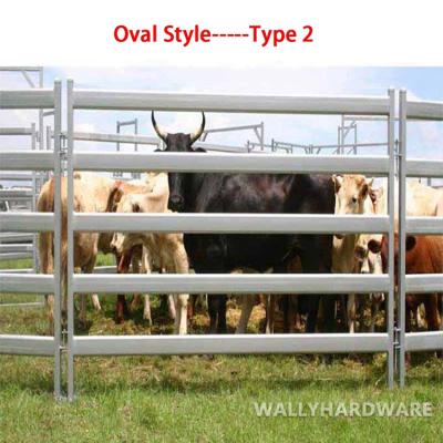 China Easily Assembled Portable Anping Cheap 6 Bars Cattle Yard Panel Fence / Horse Corral Panels / Used Cattle Panel (Factory) for sale