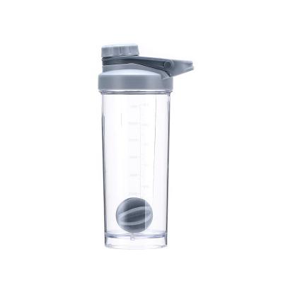 China Wholesale 600ml BPA Free Protein Shaker Bottles Outdoors Sport Fitness Viable Custom Bottle With Shaker for sale