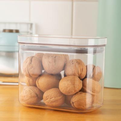 China Freshness Preservation New Kitchen Dried Food Nuts Fruit Plastic Box Cool Airtight Storage Containers for sale