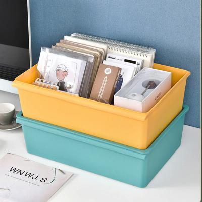 China Viable Durable Home Storage Bins Good Quality Plastic Storage Box for sale