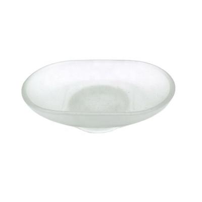 China Eco - Friendly Cheap Glass Soap Dish Bathroom Accessories for sale