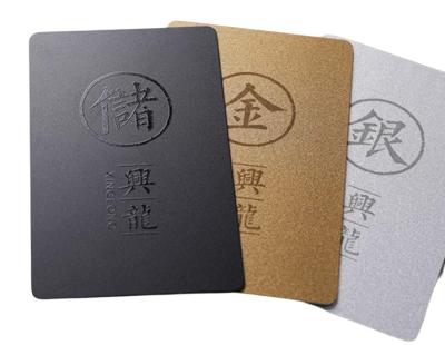 China Menbership Card Long Life PVC Cards Printing Plastic Business Cards Loyalty Cards With Logo for sale