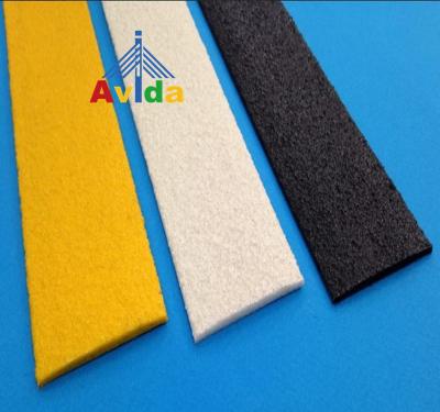 China FRP GRP Fiberglass Industrial Anti-Slip Stair Nosing Strips For Australia for sale