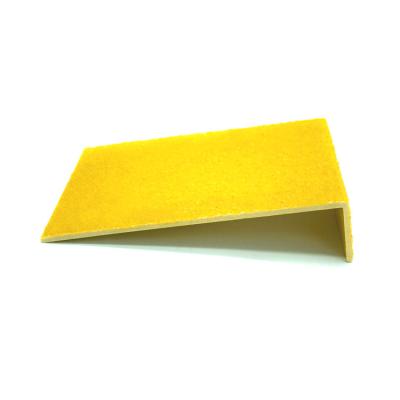 China Industrial Fiberglass FRP Anti-Slip Stair Treads For Checkered Plate for sale