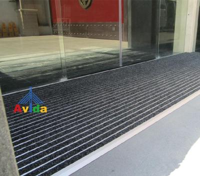 China Aluminum And Nylon Anti Slip Entrance Mats Waterproof Aluminum Systems for sale