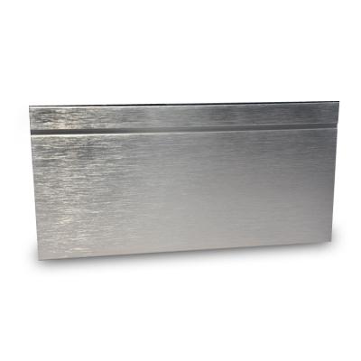 China Modern Durable Fire Rated Skirting Board Aluminum Metal Baseboard for sale