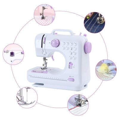 China Big Hook Frontier Hot Selling Mini Beginner's Home Electric Portable Sewing Machine for sale