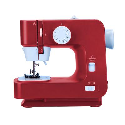 China Hot Selling 12 Stitches JG1501R Portable Bag Electric Overlock Sewing Machine With Table for sale