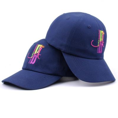 China Customized JOINT Cotton Sports 6 Panel Needlepoint Needlepoint Adult Unisex Royal Blue Baseball Caps With Embroidery Logo for sale