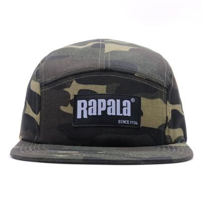 China New high quality unisex COMMON flat camouflage flat brim EOM snapback hat 5 panel blank brim logo waterproof hat for sale