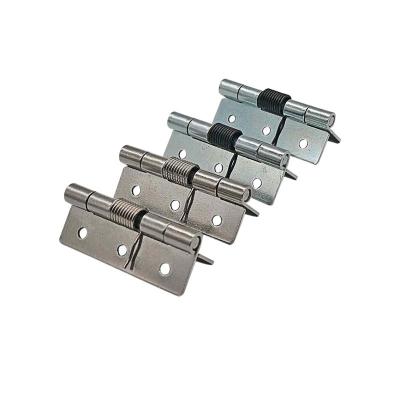 China Electric cabinet door CL253-6 Spring hinge Stainless steel automatic returnning spring hinge industrial hinge for sale