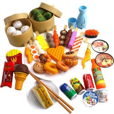 China Chinese Style/Japanese Educational Toys Miniatures For Dollhouse 1:12 Scale Simulation Doll House Play Food For Doll Kitchen Toys For Children for sale