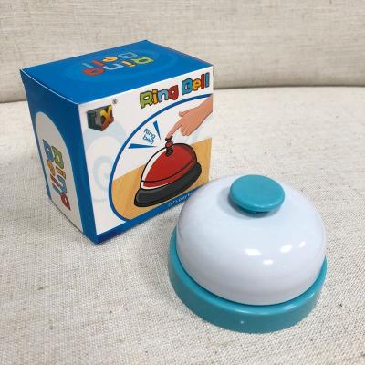 China Fashion Children's Games Toys Table Games Bell Hand Press Dinner Table Bells Gathering Call Bell for sale