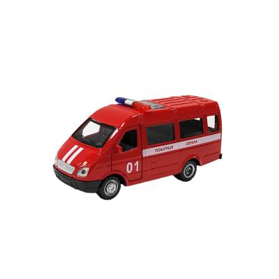 China Gazela Gaz Cars 1:36 Diecast Truck Russian Gaz Police Model Car Simulation Die Cast Creative Gifts Of Toy Cars Model Furnishing Items for sale