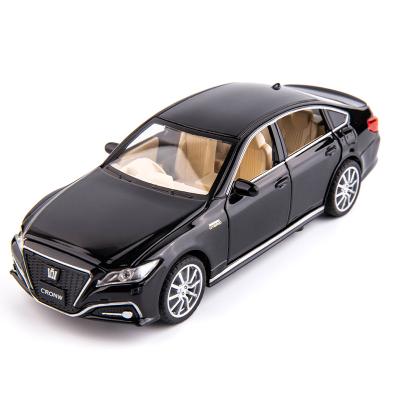 China 6 Model Toy Cars Multicolor Metal Diecast Model Alloy Model Car 1:32 Open Door Crown High Quality Pullback Car for sale