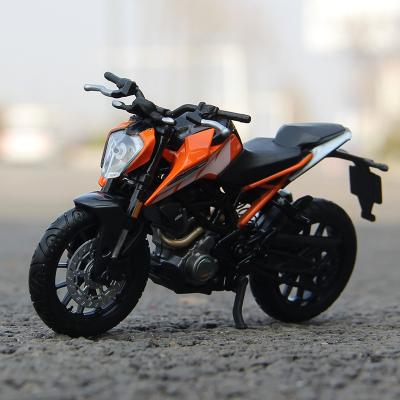 China Toy Maisto 1:18 Motorcycle KTM 250 Duke Diecast Toy Model Motorcycles Alloy Motorcycle Diecast Model for sale