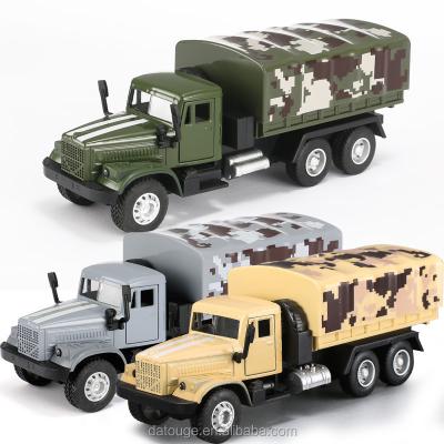 China Diecast Military Model Car Soviet Toys Truck Simulation Alloy Pickup Truck Car Model Toy New Diecast Car Model for sale