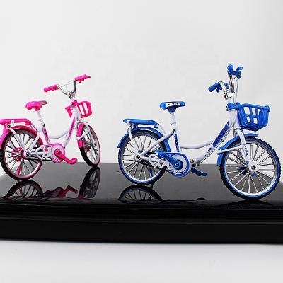 China Toy Good Quality Toy Alloy Diecast Toys Die Cast Alloy Diecast Model Bicycle For Kids Bike for sale