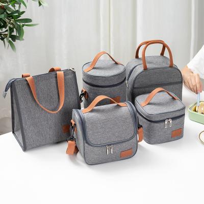 China Wholesale Bento Bags Lunch Or Picnic Bag Set With Different Shape for sale