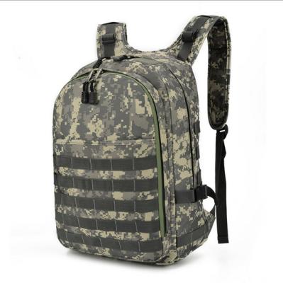 China Fashion Sports PUBG Fashion Trend Canvas Students Oxford Cloth Double Cloth Large Backpack for sale