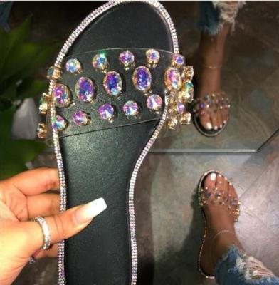 China Wholesale Anti-slippery anti slippery slides color diamonds 2022 shoes with diamonds for woman for sale