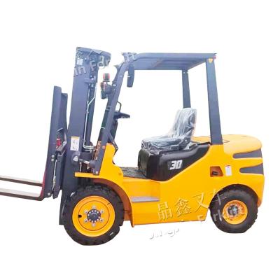 China Jingxin Diesel Forklift Truck 3-5 Ton Chinese Engine Japanese Nissan Engine Lifts 3-5 Meters for sale